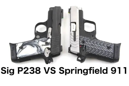 Sig-P238-VS-Springfield-911 Clinger Holsters