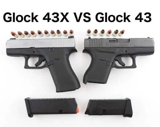 Glock 43X VS Glock 43 (with pictures)