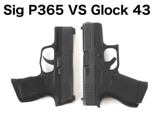 Glock-43-vs-Sig-P365 Clinger Holsters