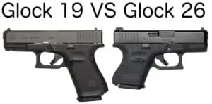 Glock-19-vs-Glock-26-with-pictures Clinger Holsters