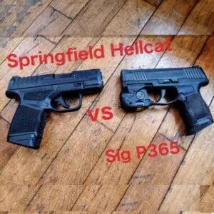 Springfield-Hellcat-vs-Sig-P365 Clinger Holsters