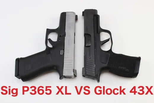 Sig-P365-XL-vs-Glock-43X-with-pictures Clinger Holsters