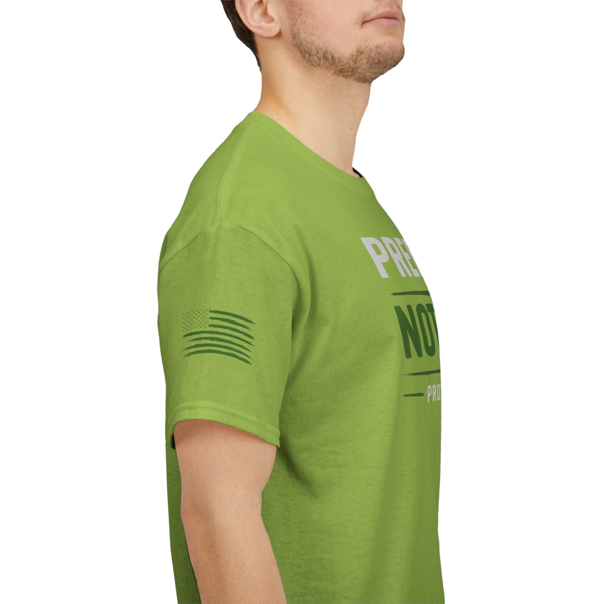 Prepared. Not Lucky. T‑Shirt — Tactical Preparedness Tee