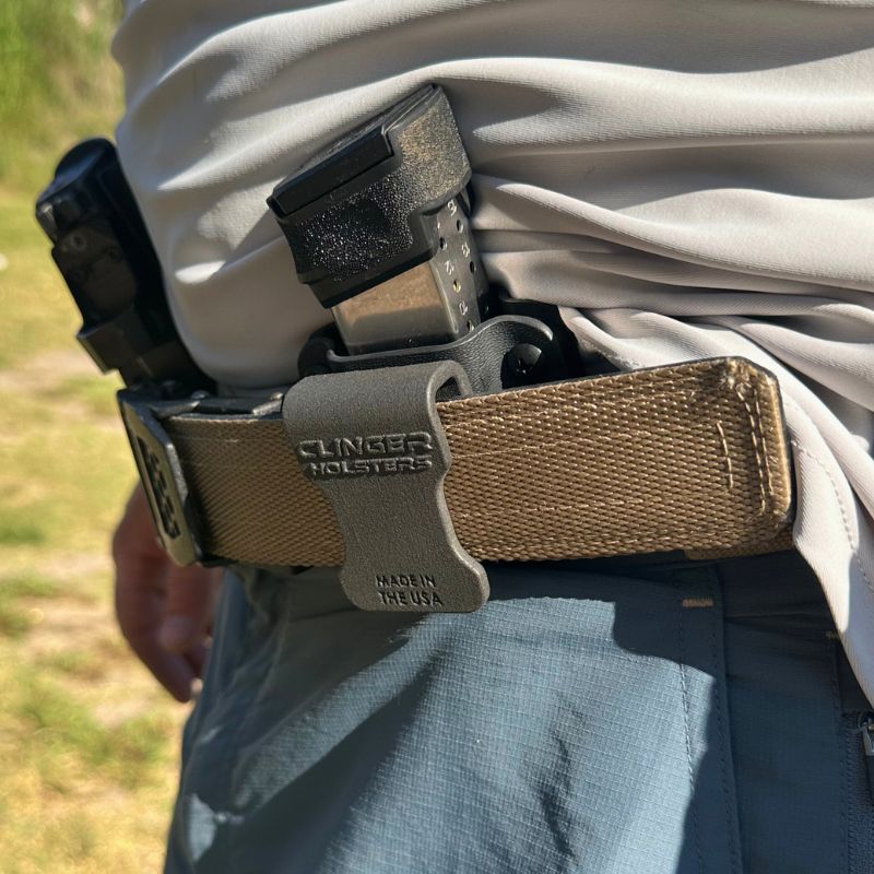 Clenger Clinger Magazine Holster – Adjustable Kydex Mag Carrier – Clinger Holsters
