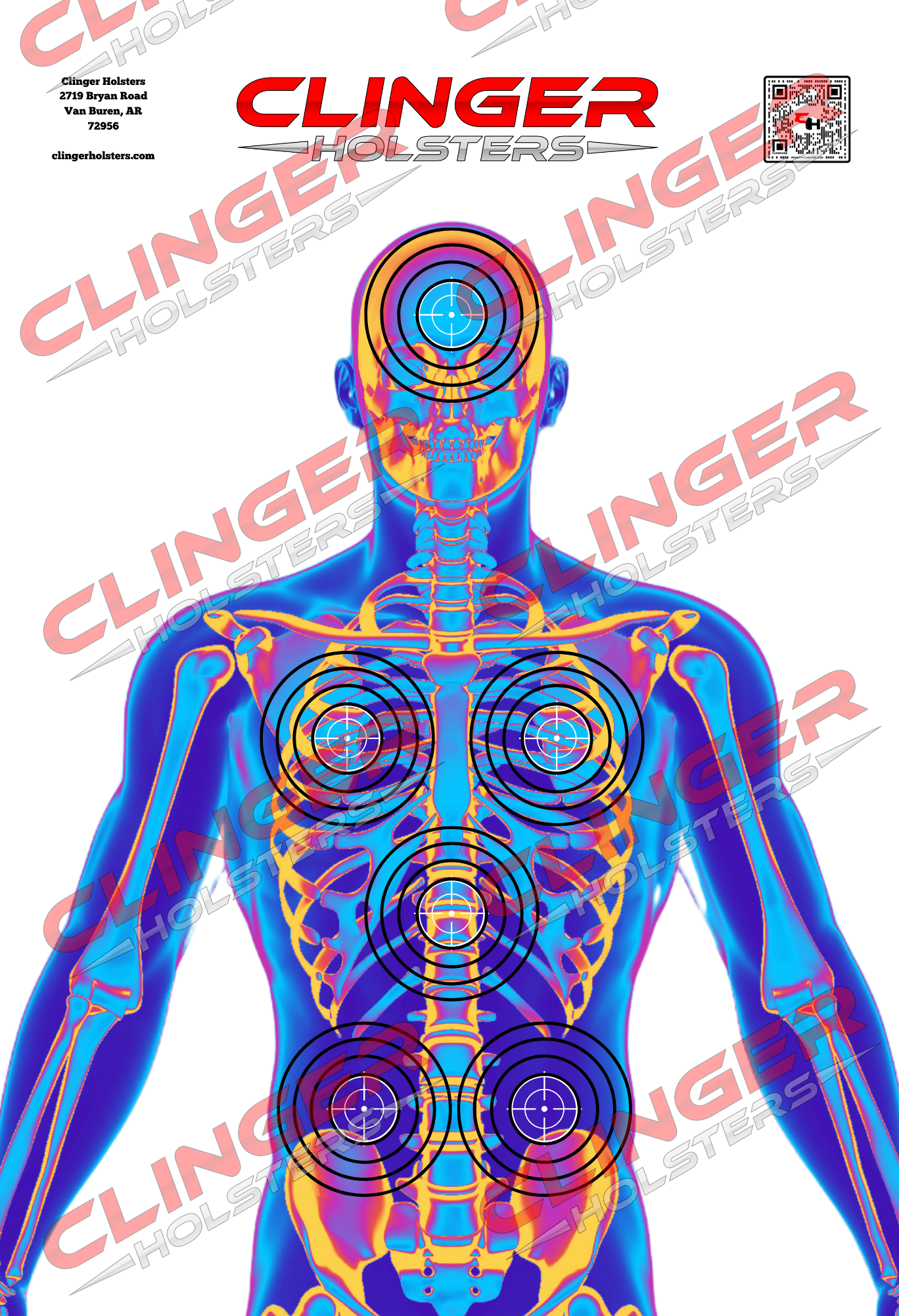 Clenger Range Targets – Precision Shooting Targets – Clinger Holsters