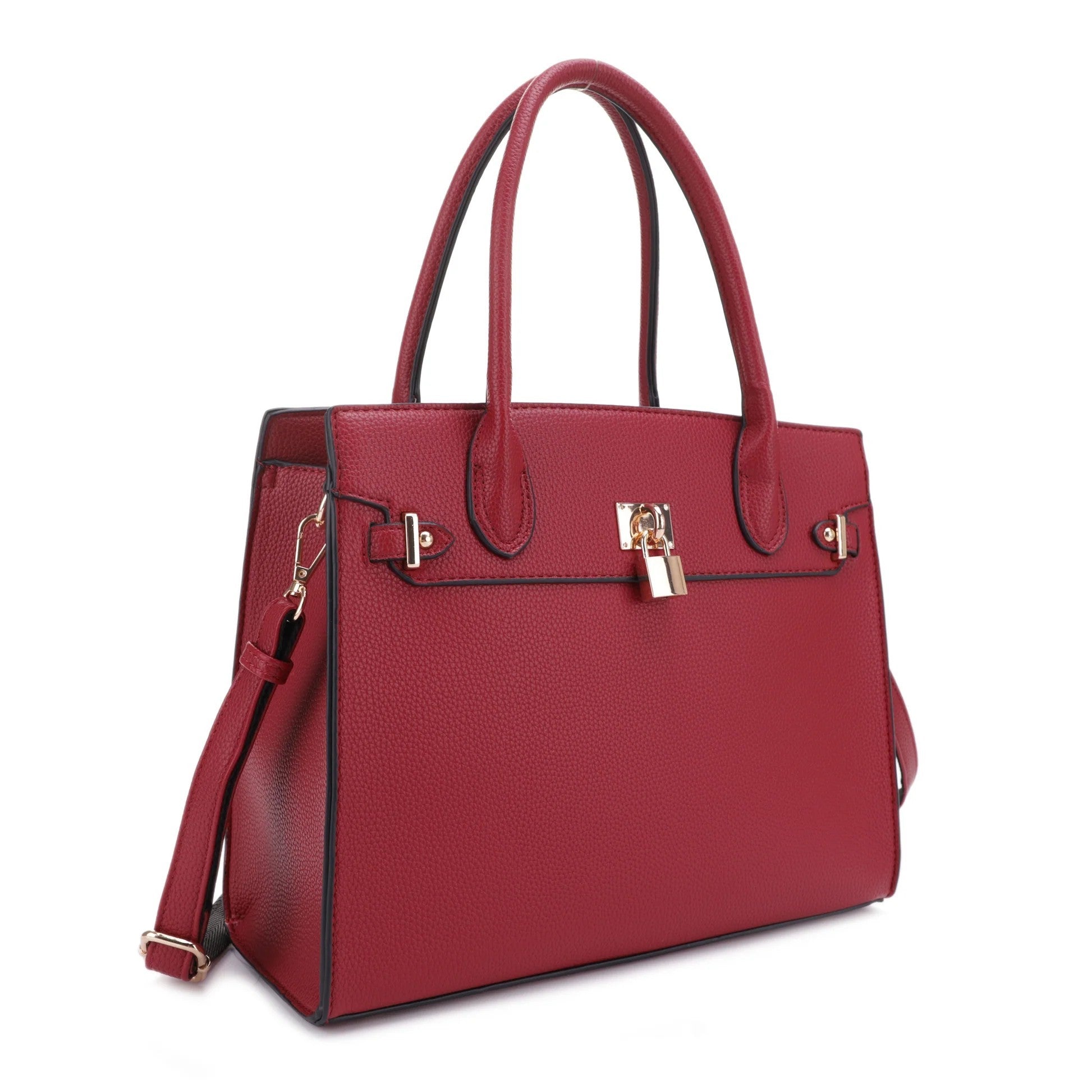 Evelyn Concealed Carry Satchel - Lock and Key