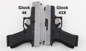 Glock 48 vs Glock 43X (with pictures) | Clinger Holsters